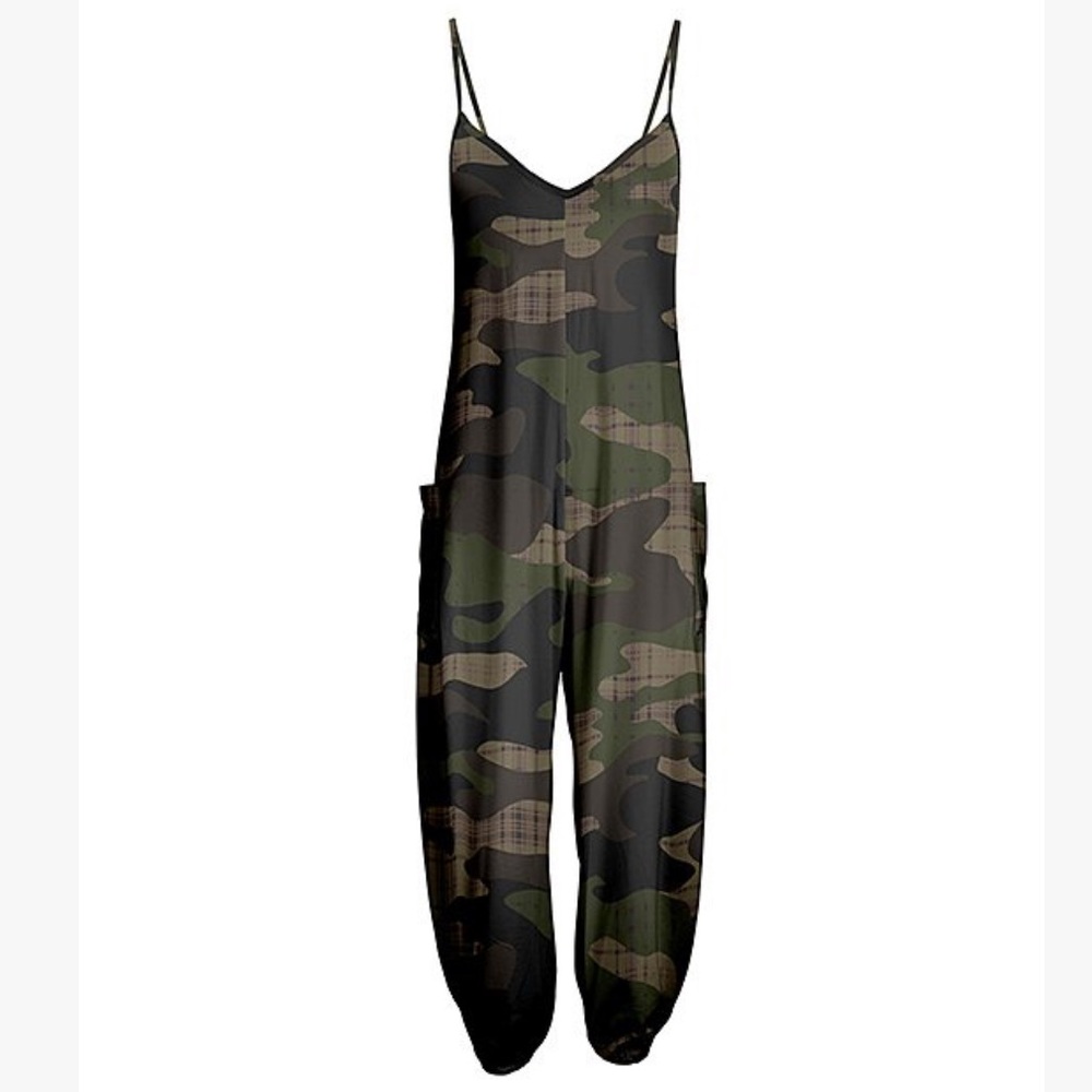 Brown and Olive jumpsuit